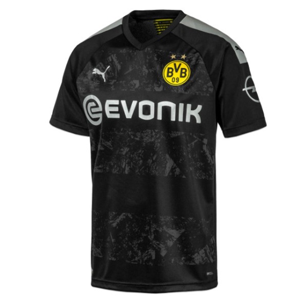 Tailandia Camiseta Borussia Dortmund 2ª 2019-2020 Negro